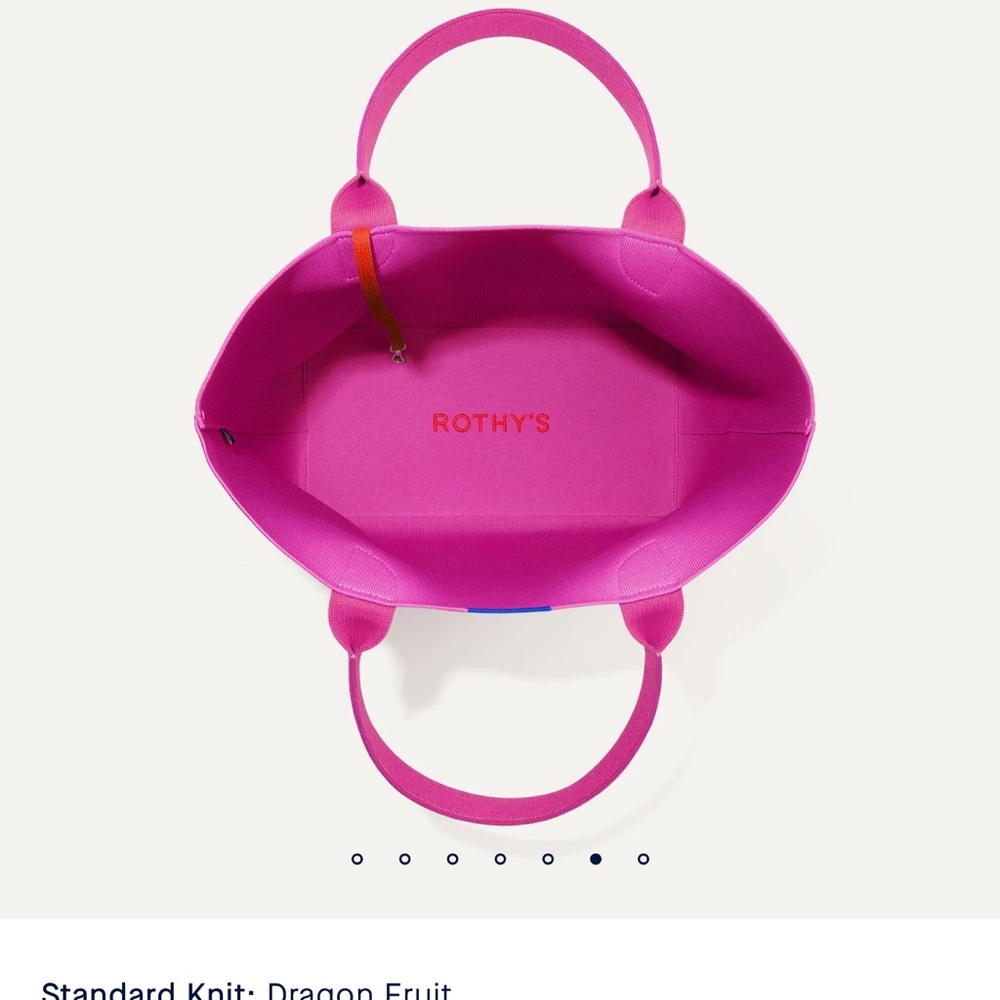 Rothy's Vibrant Pink Tote Bag - Picture 2 of 10